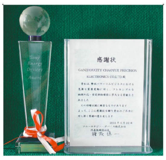 SONY(yu)(yng)̪(jing)(2011)SONY Energy Device Award, 2011